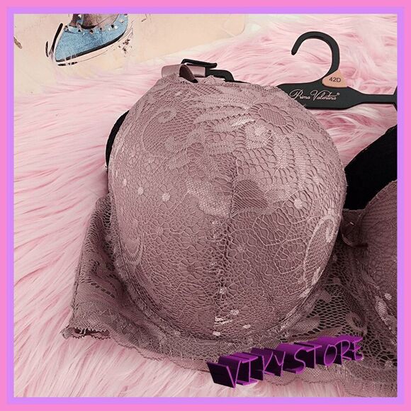 NWT 💕 Prima Valentina 2 Pack Everyday Comfort Bras 42D Support & Style #7100 💕 - Picture 4 of 9